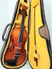 Kyoto Suzuki     1 8 Scale 17  Vintage Violin korea 1987 W case  Bow   Pitch Pipes
