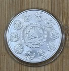 2017 Mexico 1 Oz  Libertad Silver Coin Bu In Capsule 