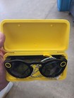 Spectacles - Sunglasses For Snapchat Black   Yellow With Charging Case   Cable