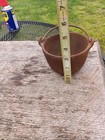 Vintage Cast Iron Metal Smelting Pot