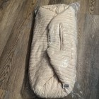 3-pc Tadpoles Deluxe Cable Knit Moses Basket   Bedding Set Natural - New