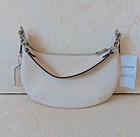 Nwt Coach Cn011 Mini Payton Bag Purse In Chalk Pebble Leather