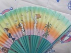 Folding Sensu Fan Rare New Jeffrey Fulvimari