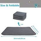 2 Pack Guinea Pig Fleece Cage Liners Absorbent Washable Pee Pads Bedding