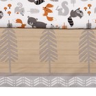 Neutral 3-piece Crib Bedding Set For Baby Nursery Includes Quilt Sheet Skirt