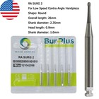 Wave Dental Carbide Round Burs Surgical Length Latch Burs Low Speed La Ra 2 4 6