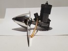 Vintage Veco 35 Motor Model Plane Engine Control Line Glow Airplane   Kavan Prop