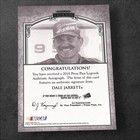 Dale Jarrett Pack Pulled Signed Card 2010 Legends Motorsports Masters  24 99