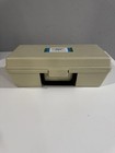 Vintage Dymo 1570 Chrome Deluxe Embossing Label Maker Kit - 3 Wheels  Case  Tape