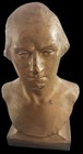 True Antique Gold Gilted Cast Iron General George Washington Bookends 8 Lb 4 Oz