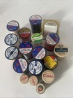 Lot 18 Sealed Vintage Sewing Thread Spools J p  Coats Excell Walmart Clark   s