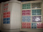 Stamp Collection In Scott Album 1950 Numbered Blocks  Mother s Collection