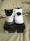 Jordan 8 Retro  td  White black- True Red Size 7c