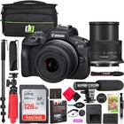 Canon Eos R100 Mirrorless Camera   Rf-s 18-45mm F4 5-6 3 Is Stm Lens Kit Bundle