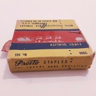 Vintage Presto No 165 Staples Box 40 Strips Of 50 Staples Office Decor Binx