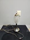 Vintage Sarsaparilla Art Deco   Nouveau Lamp With Satin Glass Shade  14 