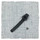 Black Custom Titanium Deep Carry Pocket Clip For Spyderco Military Knife 
