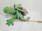 Melissa And Doug Smoulder The Dragon Hand Puppet Plush Toy W  Stick 12    Retired 