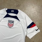 Nike Team Usa 2022 World Cup Stadium Soccer Jersey White Size Small  dn0706-101 