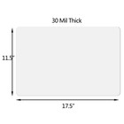 Car Magnetic Sheet  Large Blank White Magnet Sign 11 5  X 17 5  30 Mil  White 