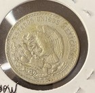 1948 Mexico Un Peso 0 5000 Silver Asw 0 2251 Oz Coin Free Shipping