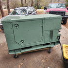 Mep-803a 10kw Diesel Generator Single Phase   3 Phase  1700 Hrs Runs Perfect 