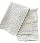 Pair Pottery Barn Kids Gingham Std Pillow Sham Green Check 100  Cotton 29 X 20