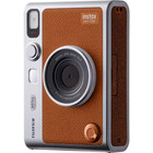 Fujifilm Cheki Hybrid Instant Camera Instax Mini Evo Ins Mini Evo Brown Usb-c N