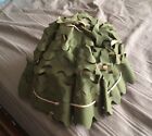 Iraq-vintage Iraqi Army Helmet Green Cover   Net  Hard To Find