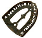 Antique Advertising Enterprise Fc Co  Philadelphia Cast Iron Sad Iron Trivet