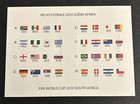 Slovakia 3d Souvenir Sheet Sc  596 Fifa World Cup 2010 Mnh
