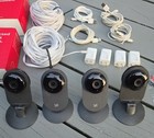Lot 4 Yi Home Camera Wireless 720p Ip Security Surveillance Night Vision Extras