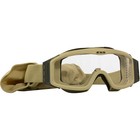 Fair Ess Profile Nvg Tan Goggles W  Clear   Dark Lens   Carrying Case