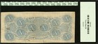 T-59  10 1863 Confederate States Civil War Obsolete Banknote Currency  Pcgs Vf30