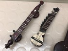 Vintage Wooden Musical Folk Art String Instruments Decor