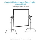 Proaim Framax Scrim Jim Frame  4 X 4   For Photographers   Filmmakers Sj-frmx-04