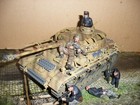 Thomas Gunn Annoff 068 Ww2 German  panzer 4 Tank W zimmerit   4 X Ss Tank Crew 