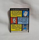Vintage Matchbook San Quentin Prison Jail Humor California Advertising Full