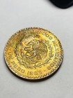 Unc Fire Toned 1963 Mexico Silver Coin Un Peso Large Silver Dollar Rainbow Sheen