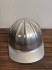 Vtg Superlite Aluminum Hard Hat Made In Usa Fibremetal Logging Mining Firefight