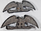Pair 11    Vintage Cast Metal American Eagle Patriotic Emblem Wall Hanging
