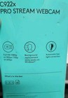 Logitech C922x Pro Stream Webcam 1080p Hd Camera With Box Opened