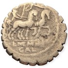 L  Memmius Galerius Denarius Serratus 106 Bc Roman Republic Ancient Silver 11o