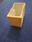 Antique Bisque Match Holder striker With Butterfly Catcher