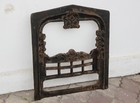 Old Antique Fireplace Vintage Original Cast Iron Fireplace Arch Cast Iron