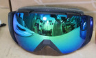 Smith I o  Snow Goggles Medium Black  Chromapop Sun Green Mirror   Storm Rose