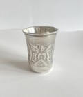 Russian 84 Silver Vodka Shot kiddish Cup 1889 Antique