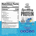 Genius Gourmet Sparkling Drink 30g Protein  Blue Raspberry Lemonade  15-pack