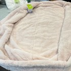 Pottery Barn Teen Faux Fur Bean Bag Cover Large 41  Blush Pink  pb Sample