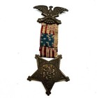 United States Civil War Veterans Grand Army Of The Republic Medal Gar And Photo